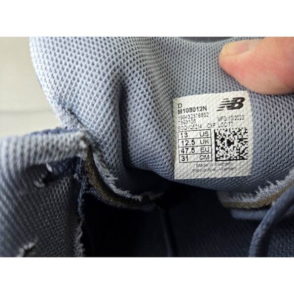New Balance Fresh Foam X 1080v12 Shoes Men\'s 13 D Blue Road Running Gym Sneakers